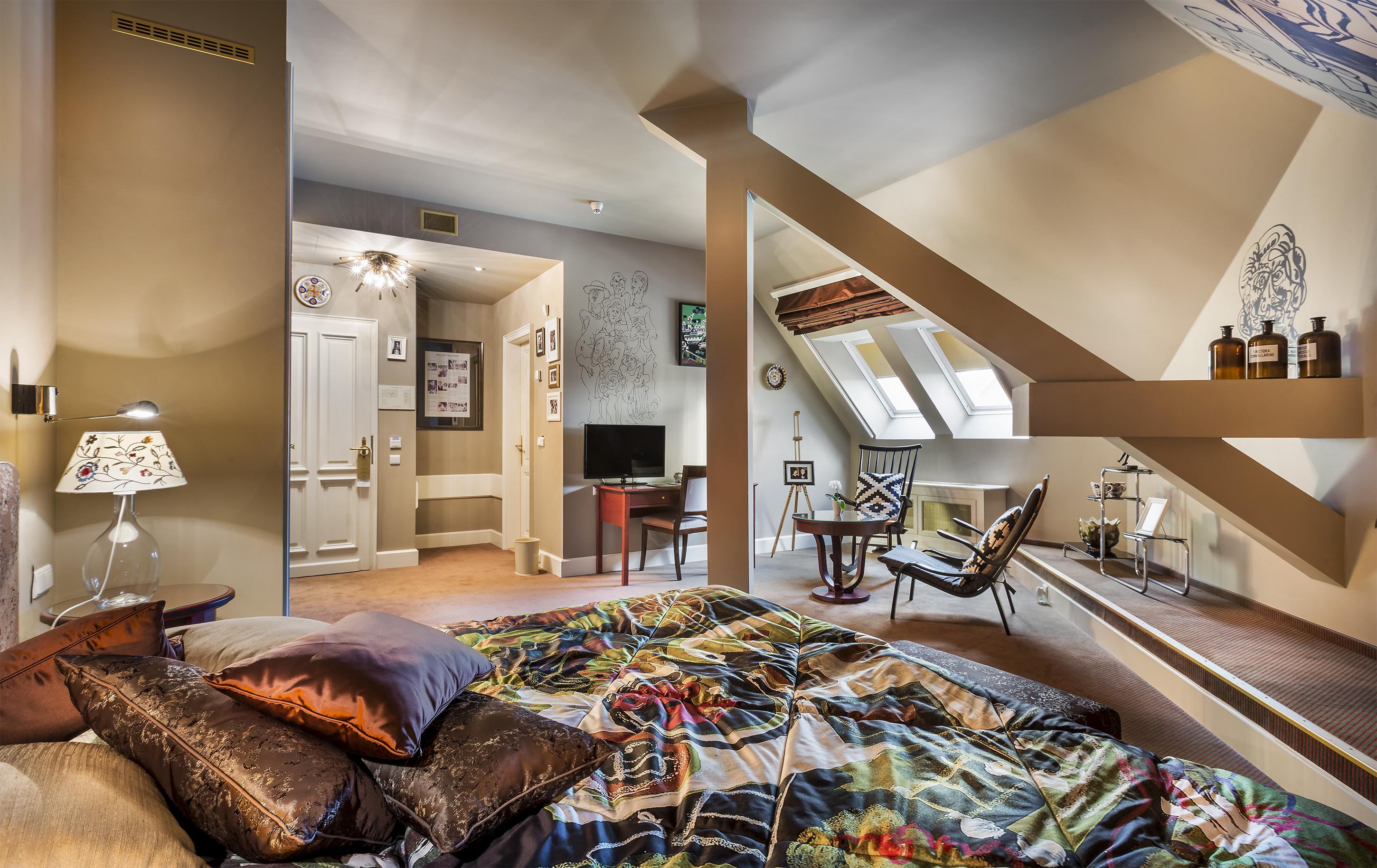 เลอ ปาเล อาร์ต โฮเต็ล ปราก Hotel ภายนอก รูปภาพ Suite
