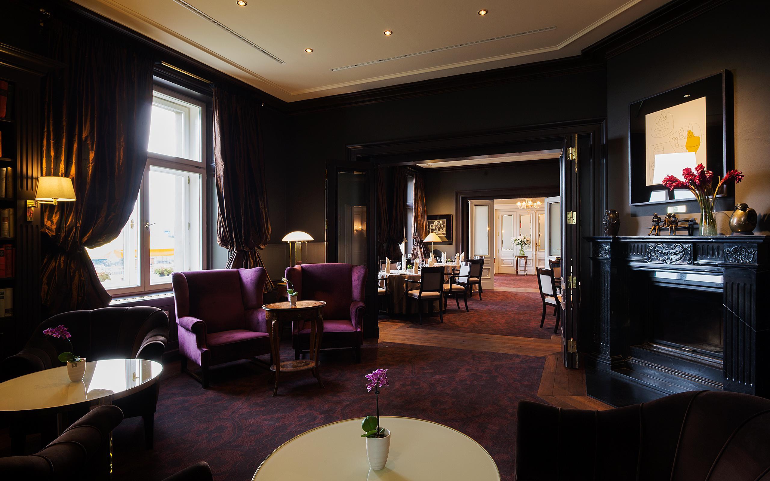 เลอ ปาเล อาร์ต โฮเต็ล ปราก Hotel ภายนอก รูปภาพ The hotel's restaurant