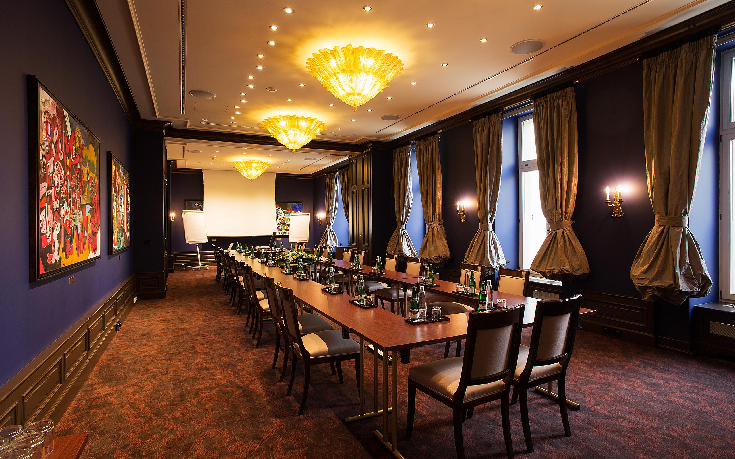 เลอ ปาเล อาร์ต โฮเต็ล ปราก Hotel ภายนอก รูปภาพ The Blue Room